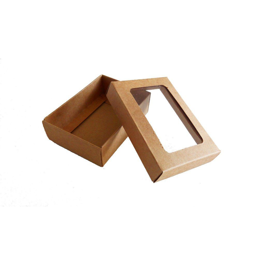 Kolievi Kraft Kutu 7×10×3 cm (Asetat Pencereli)