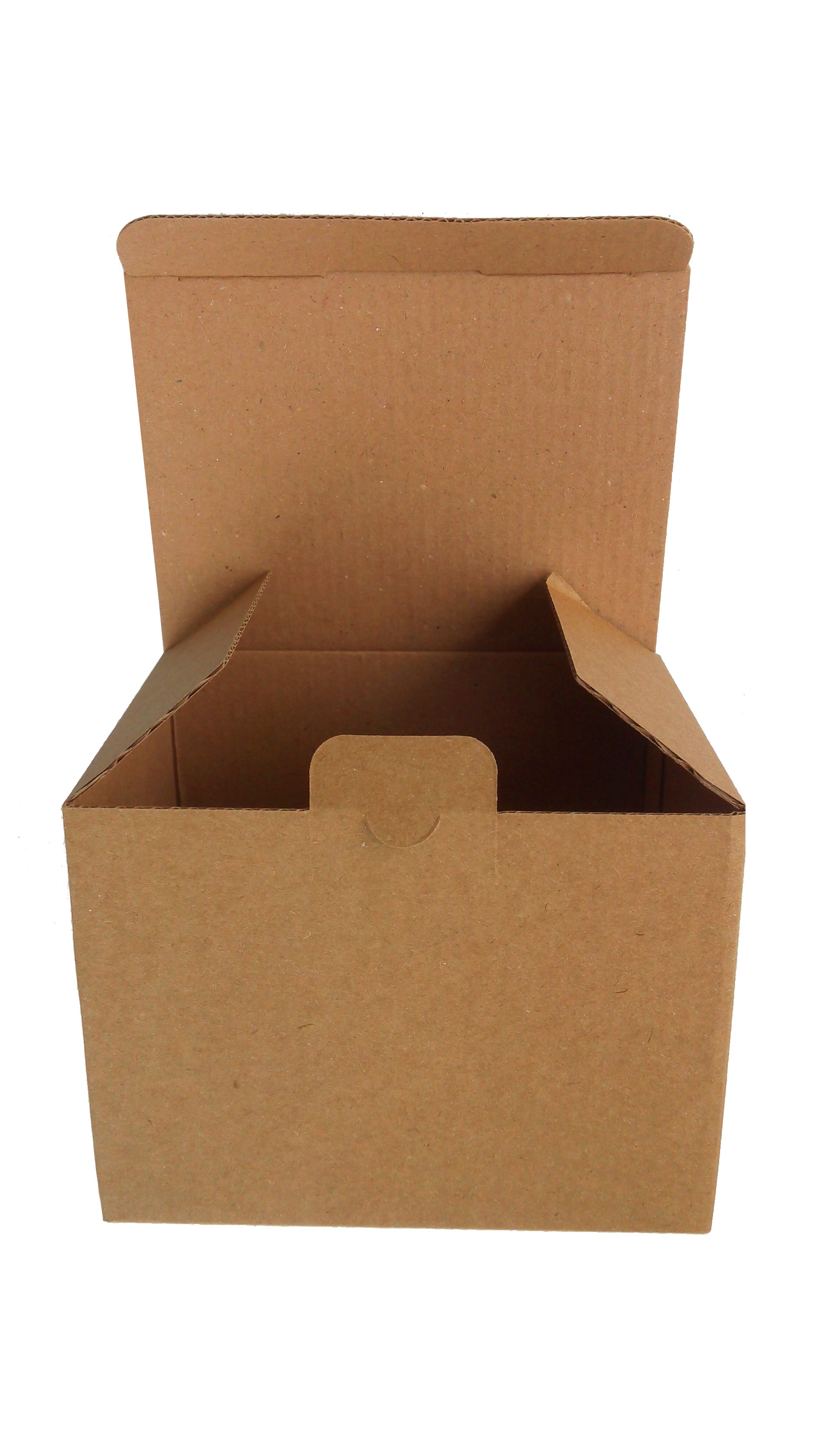 Kolievi Oluklu Kilitli Karton Kutu 13.5x10x10cm