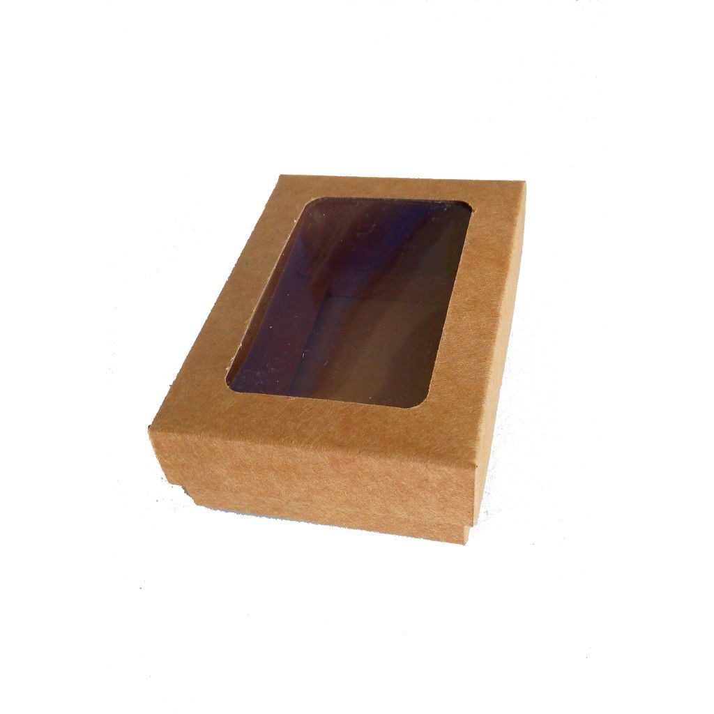 Kolievi Kraft Kutu 7×10×3 cm (Asetat Pencereli)