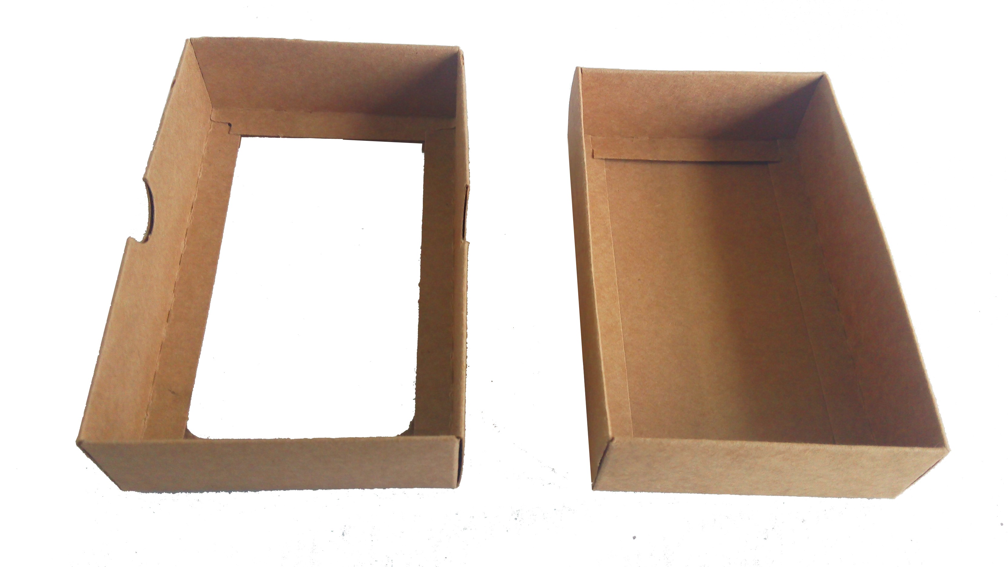 Kolievi Kraft Kutu 13×8×3 cm (Asetat Pencereli)