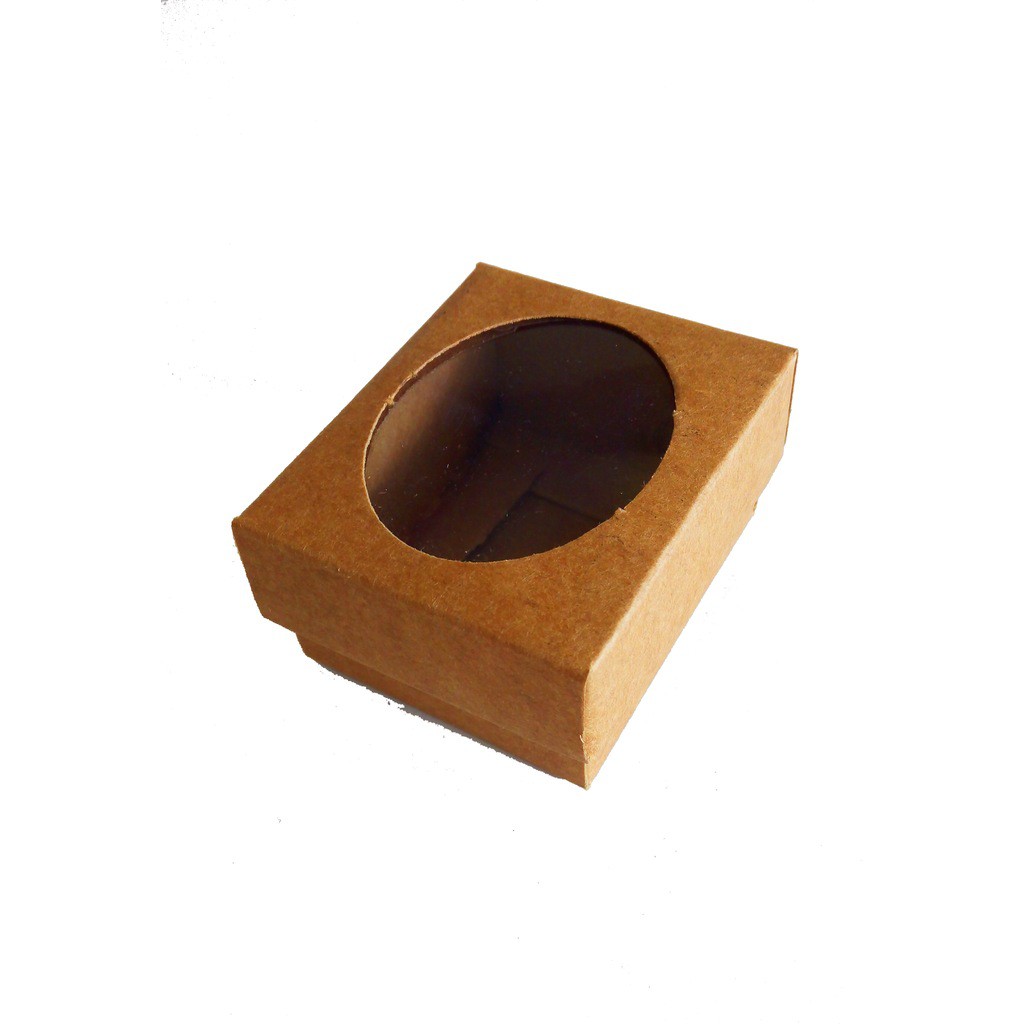 Kolievi Kraft Kutu 6×5×3 cm (Asetat Pencereli)