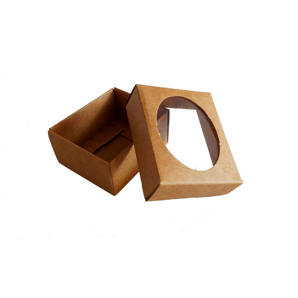 Kolievi Kraft Kutu 6×5×3 cm (Asetat Pencereli)