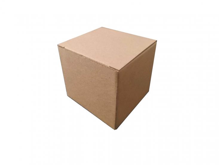 Kolievi Oluklu Kilitli Karton Kutu 12x12x10 cm - 5,55 TL KDV Dahil