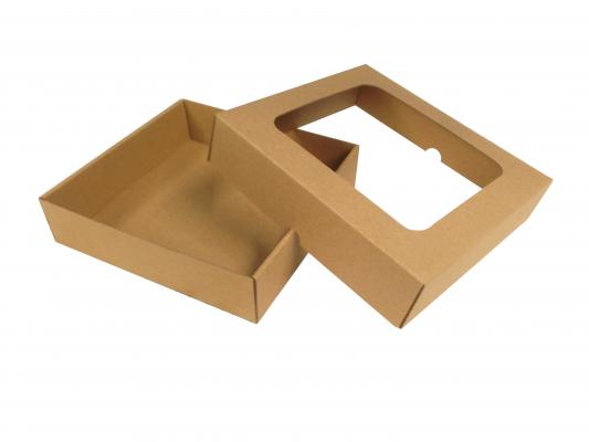 Kolievi 20x20x5 cm Asetat Pencereli Hediyelik Kutu - 16.65 TL KDV Dahil