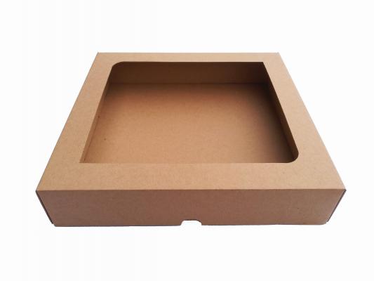 Kolievi 25x25x5 cm Asetat Pencereli Hediyelik Kutu - 18,90 TL KDV Dahil