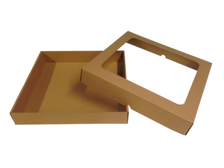 Kolievi 35x35x5 cm Asetat Pencereli Hediyelik Kutu - 29,95 TL KDV Dahil