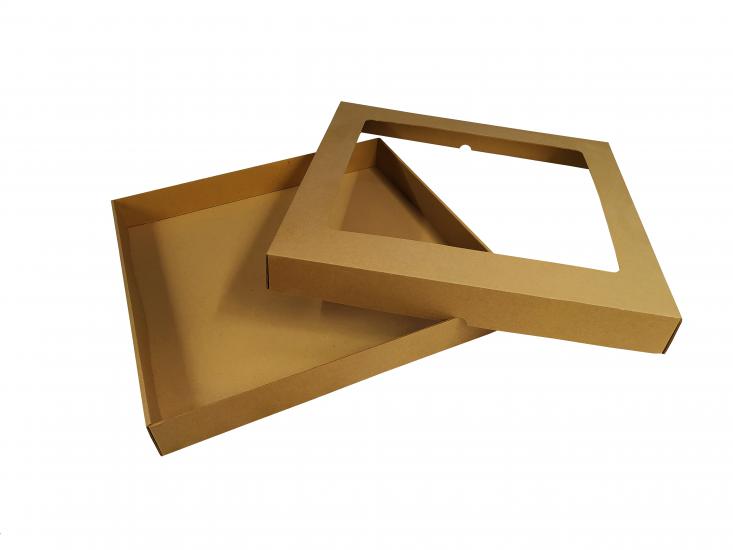 Kolievi 45x45x5 cm Asetat Pencereli Hediyelik Kutu - 39,95 TL KDV Dahil