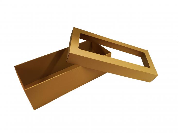 Kolievi 40x20x10 cm Asetat Pencereli Hediyelik Kutu - 33,35 TL